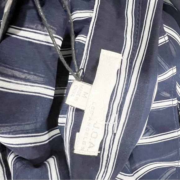 J.O.A Women’s Stripe Shirtdress - Picture 9 of 9